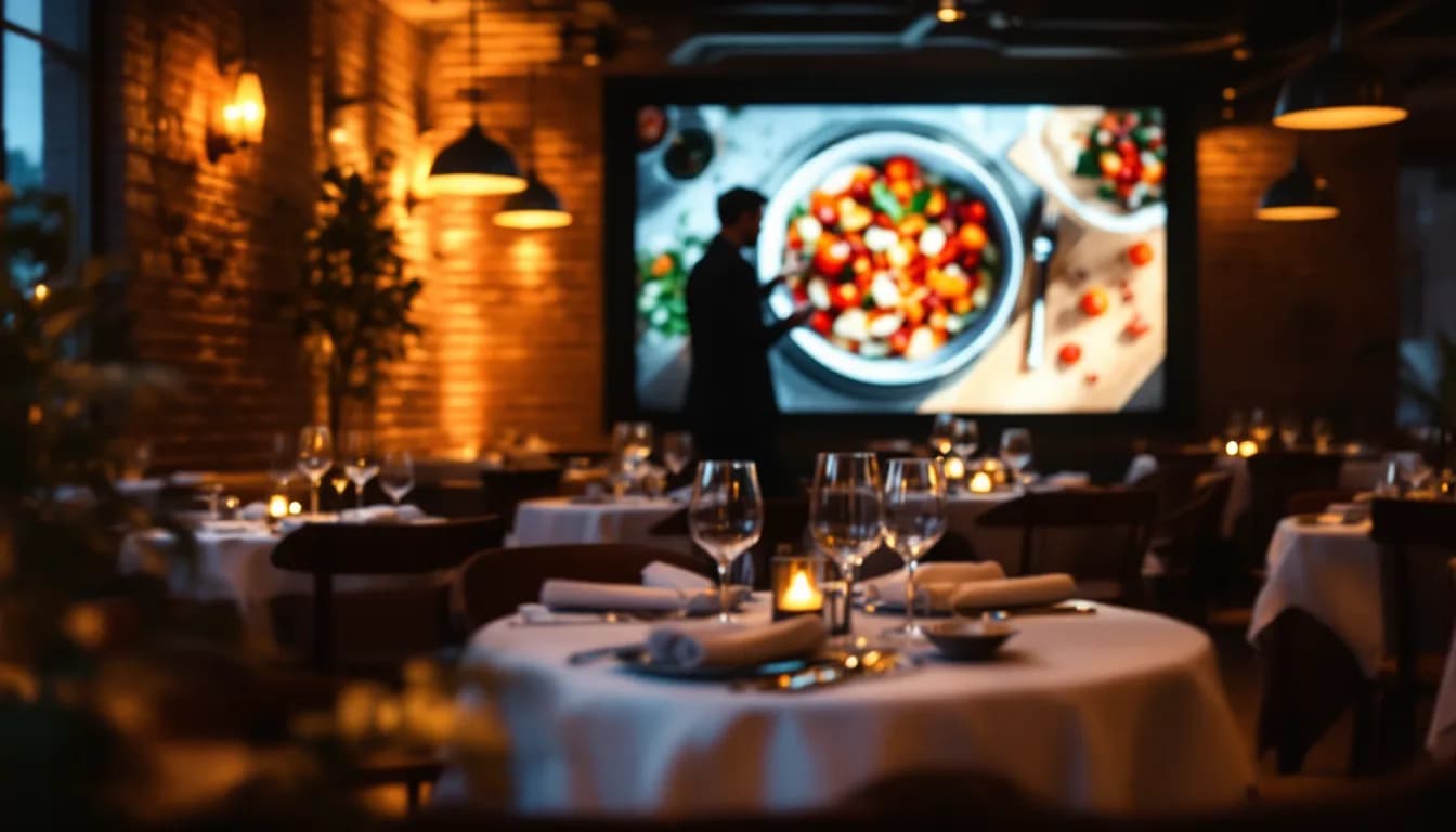 What to Show on Restaurant TV Screens (Beyond the Menu)